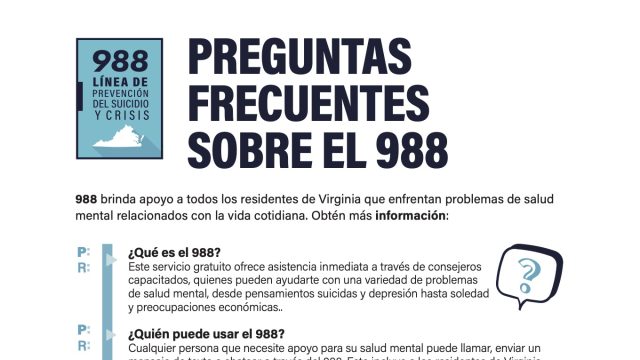 Spanish Info Sheet - FAQs