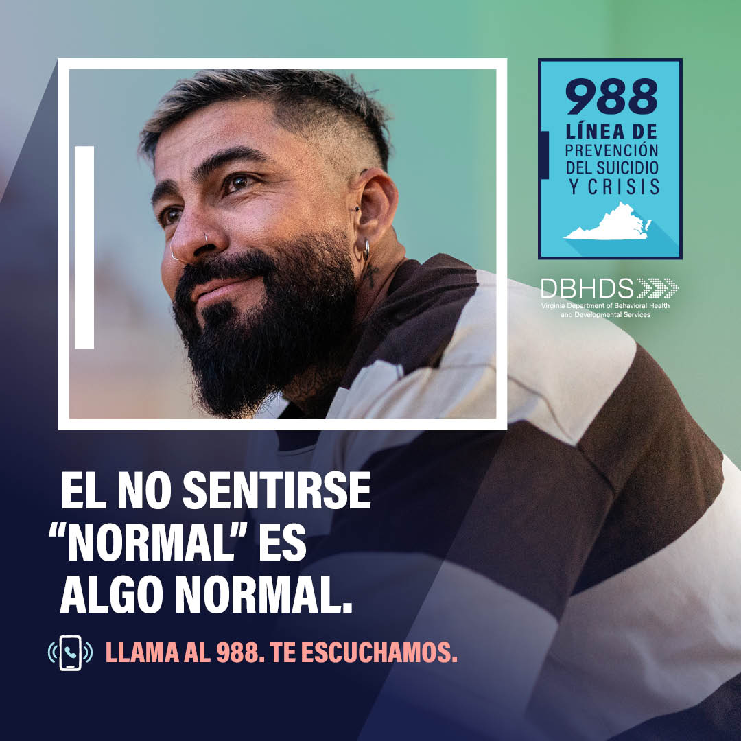 Spanish social media 988 shareable